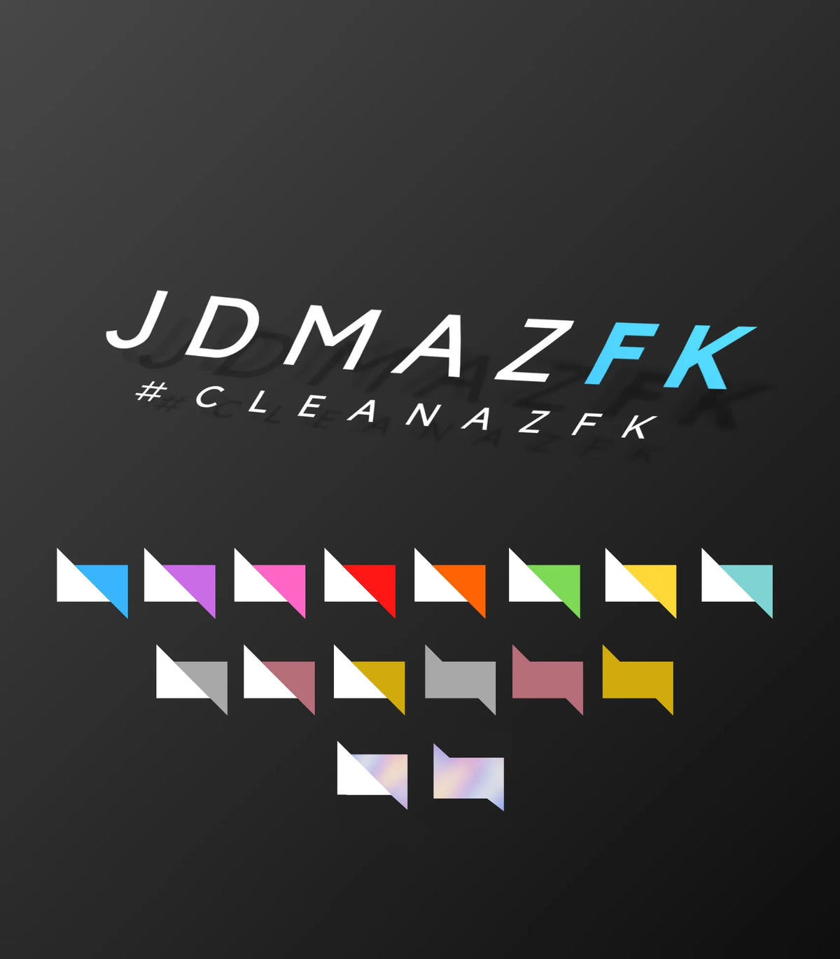 JDMAZFK Decal