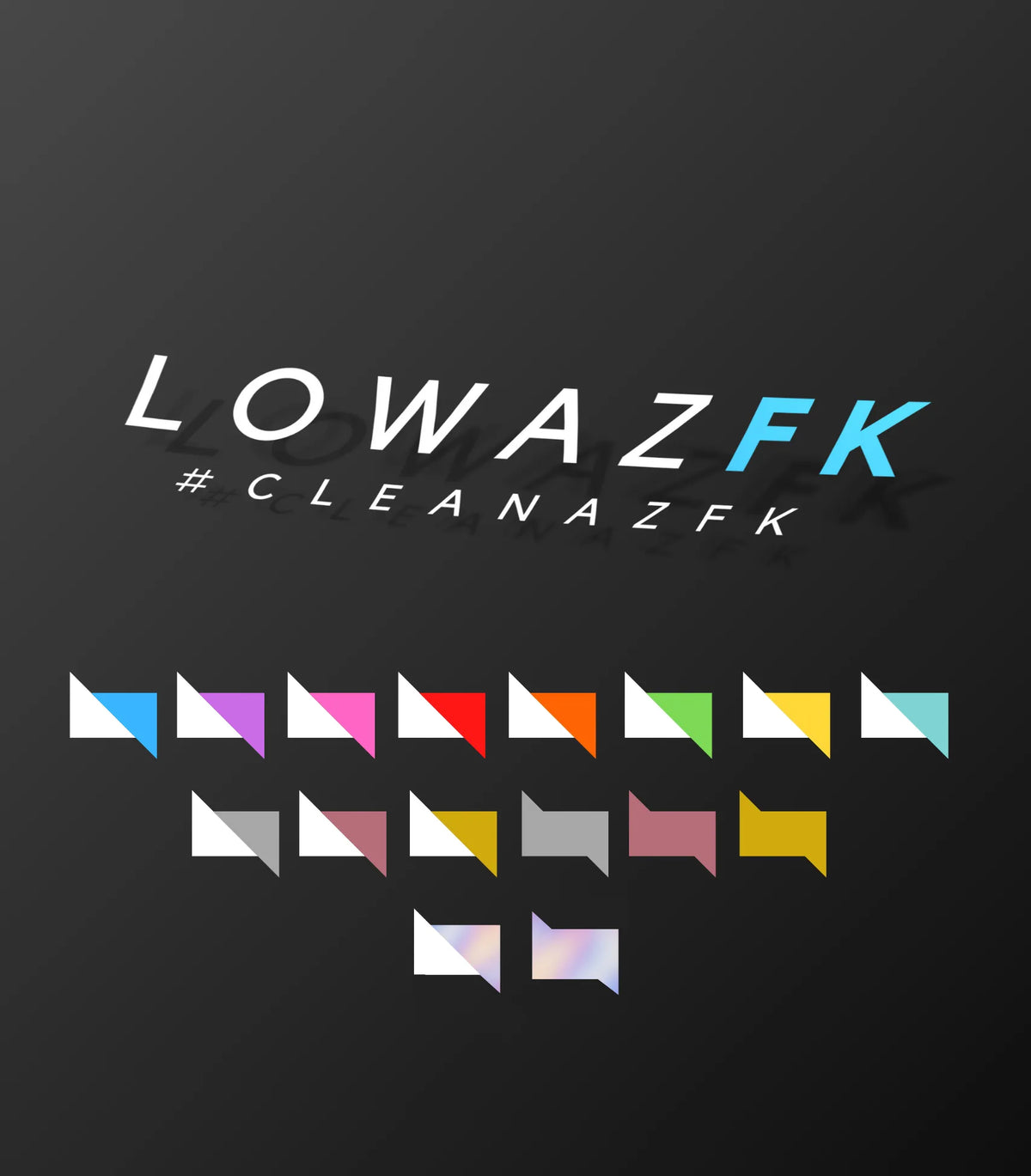LOWAZFK Decal
