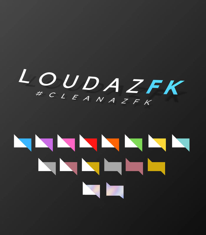 LOUDAZFK Decal