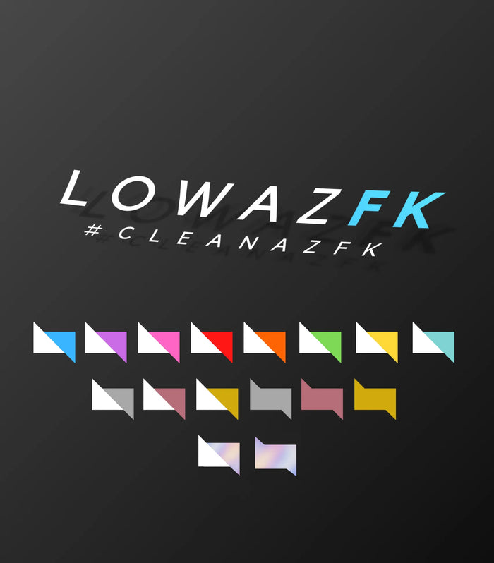 LOWAZFK Decal