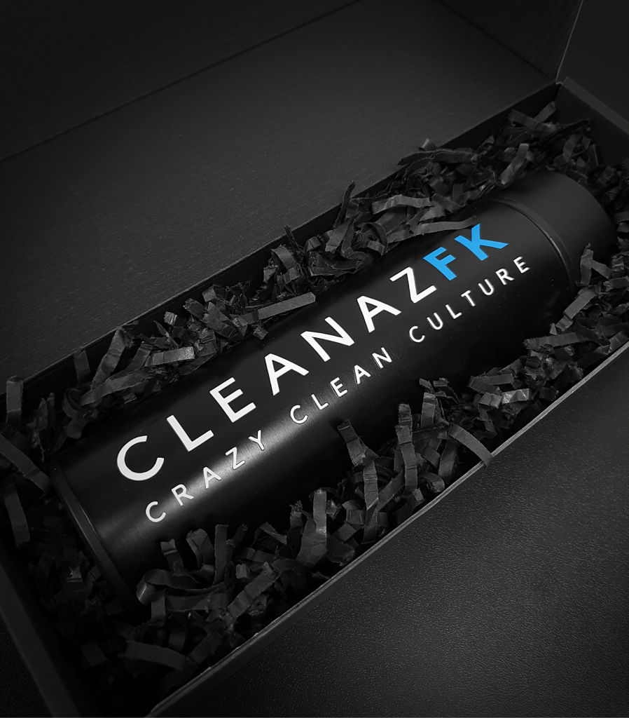 cleanazfk digital drink bottle